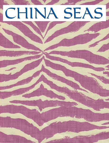 Nairobi Petite Lavender on Tan Sample Fabric 