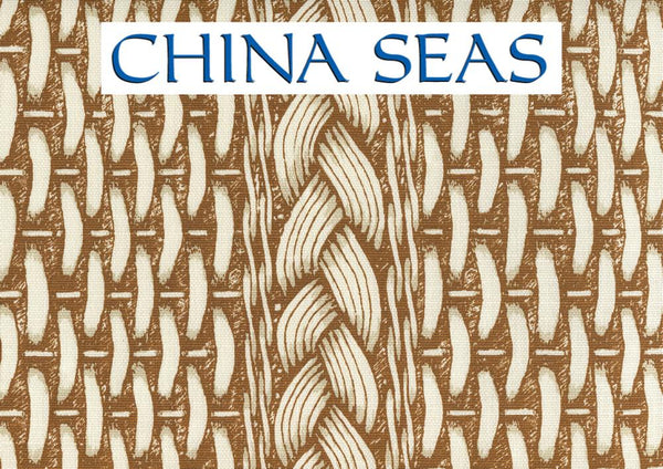 New Shadows New Navy on White Sample Fabric 