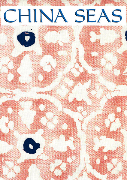 Nitik Grande Pink Navy on Tint Sample Fabric 