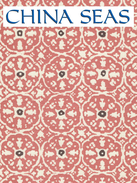 Nitik II Apricot Brown on tint Sample Fabric 