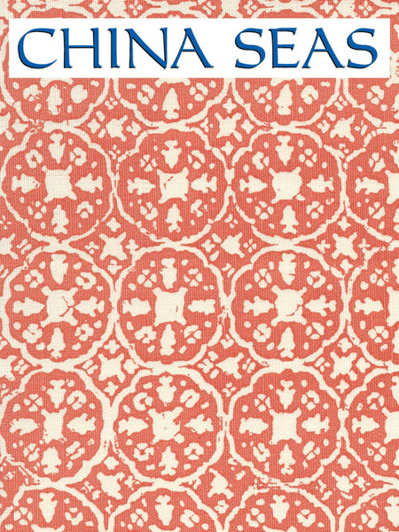 Nitik II Orange on Tint Sample Fabric 