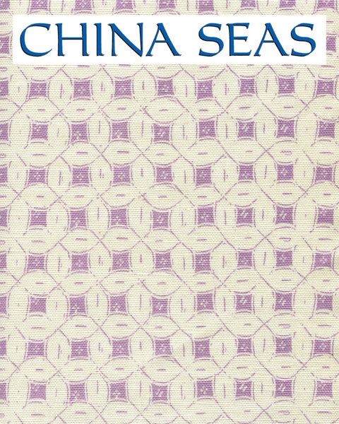 Peacock Background Batik Lavender Sample Fabric 