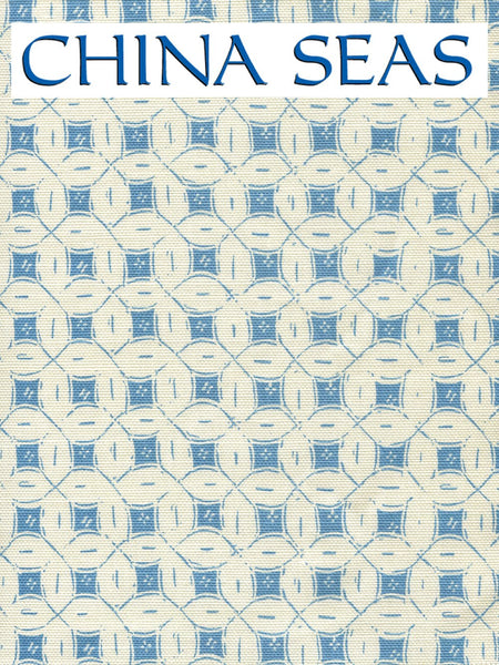 Peacock Background Batik New Blue Sample Fabric 