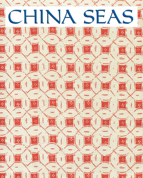 Peacock Background Batik Orange Sample Fabric 