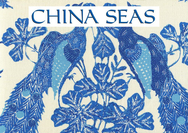 Peacock Batik Multi Blues on Tint Sample Fabric 