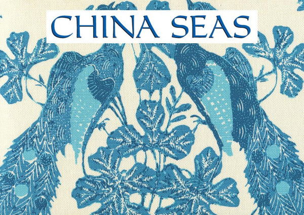 Peacock Batik Multi Turquoise on Tint Sample Fabric 