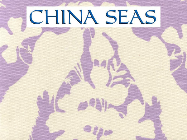 Peacock Blotch Lavender on Tint Sample Fabric 