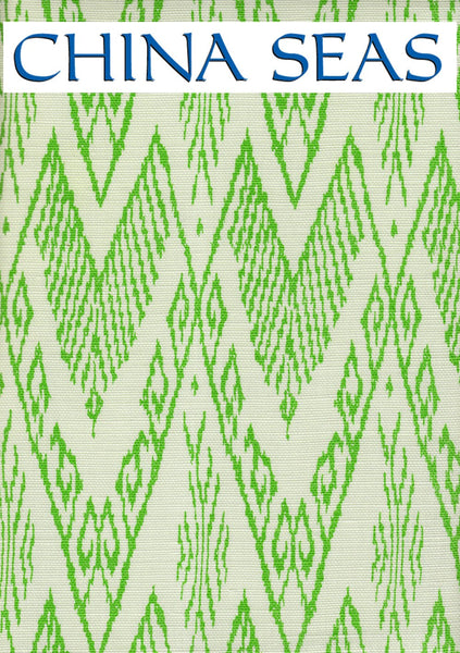 Raffles Jungle Green on Tint Sample Fabric 