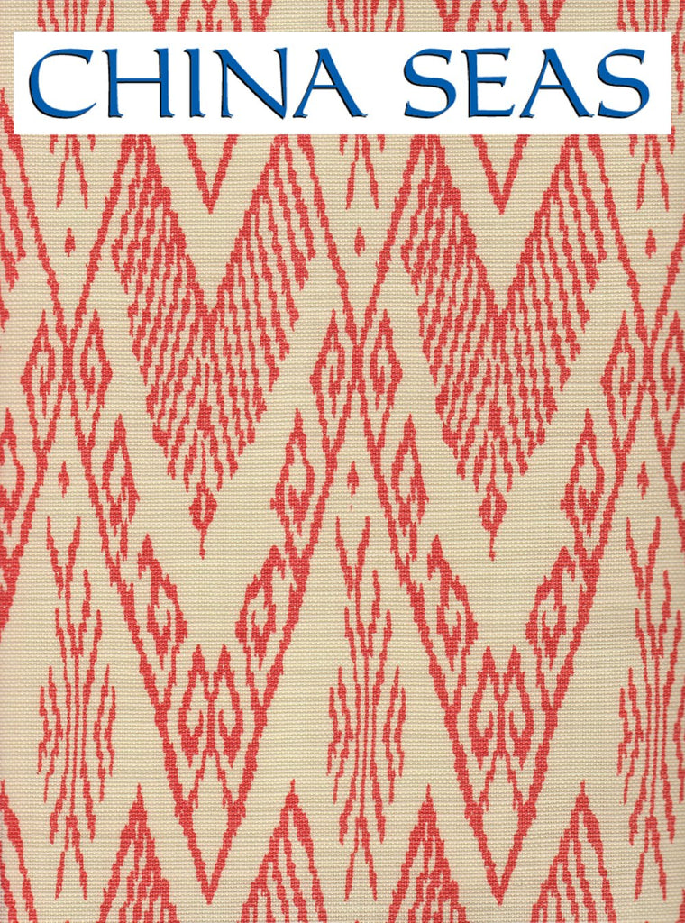 Raffles New Shrimp on Tint Sample Fabric 