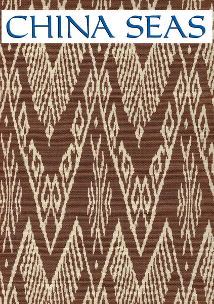 Raffles Reverse Brown on Tint Sample Fabric 
