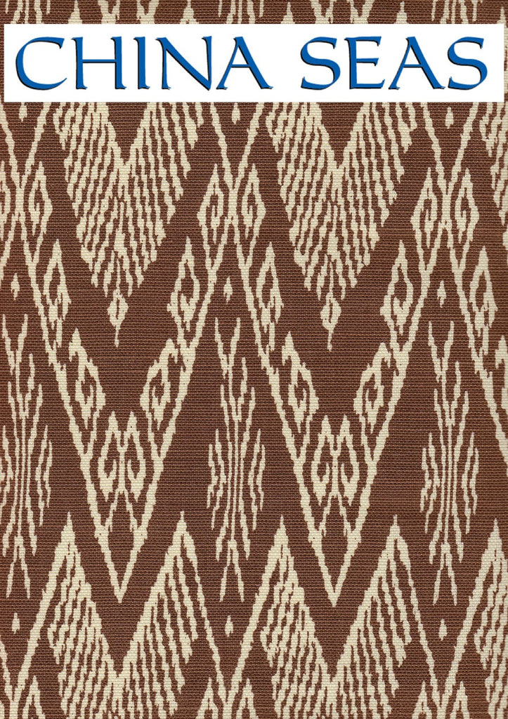 Raffles Reverse Brown on Tint Sample Fabric 