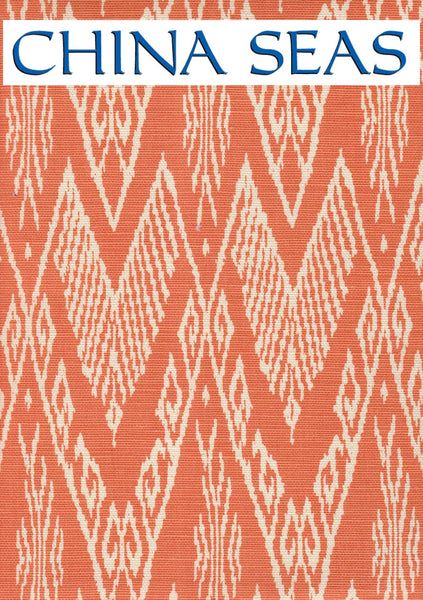 Raffles Reverse Peach on Tint Sample Fabric 