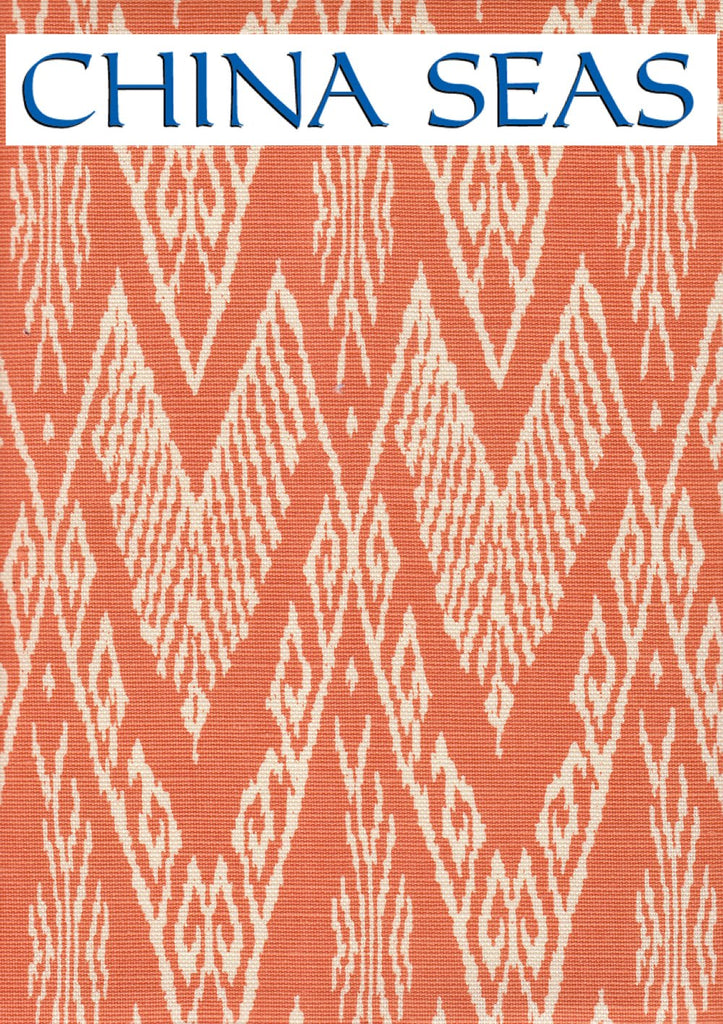 Raffles Reverse Peach on Tint Sample Fabric 