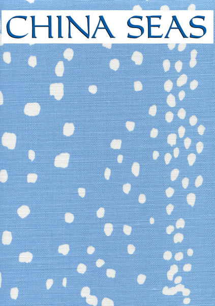 Rio Reverse New Blue on White Sample Fabric 