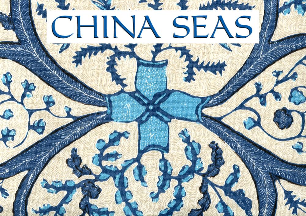 Salong Batik Multi Turquoise New Navy Sample Fabric 