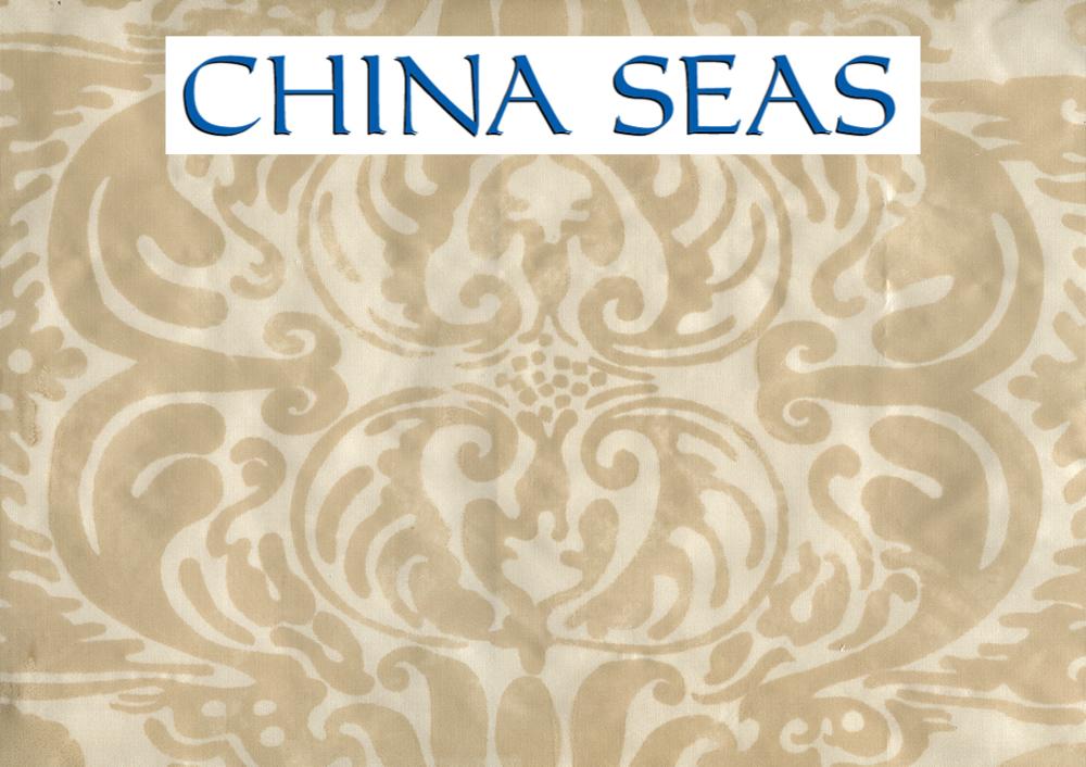 Sand Bar Stripe Bali Blue on White Sample Fabric 