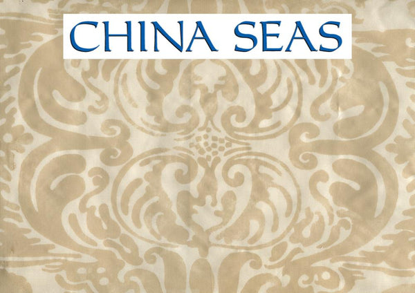 Sand Bar Stripe Bali Blue on White Sample Fabric 