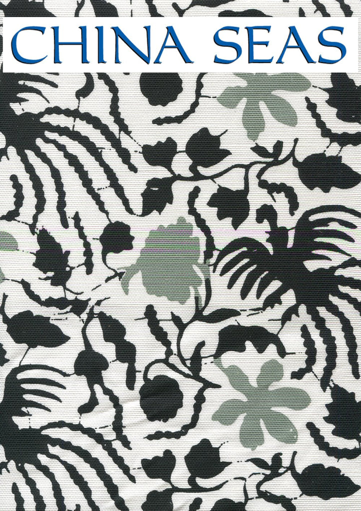 Seya Charcoal Grey White Sample Fabric 