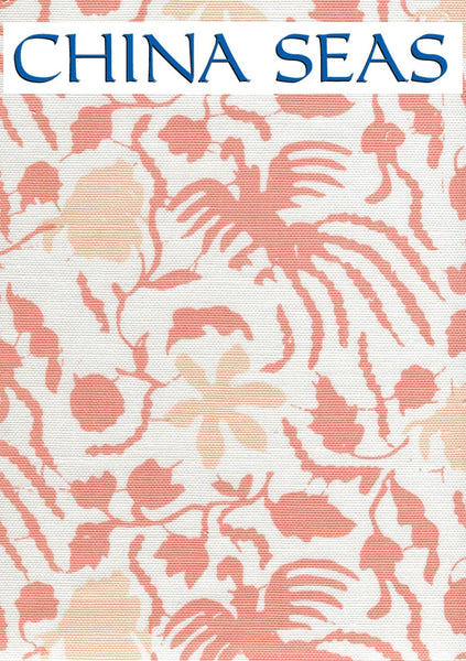 Seya Multi Peach Coral Sample Fabric 