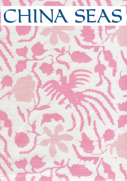 Seya Multi Pinks on Oyster Sample Fabric 