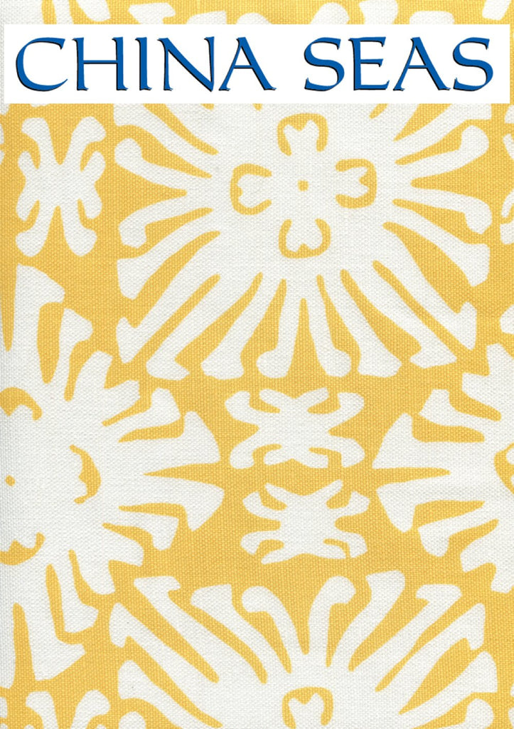 Sigourney Reverse Small Scale Turquoise on white Sample Fabric 