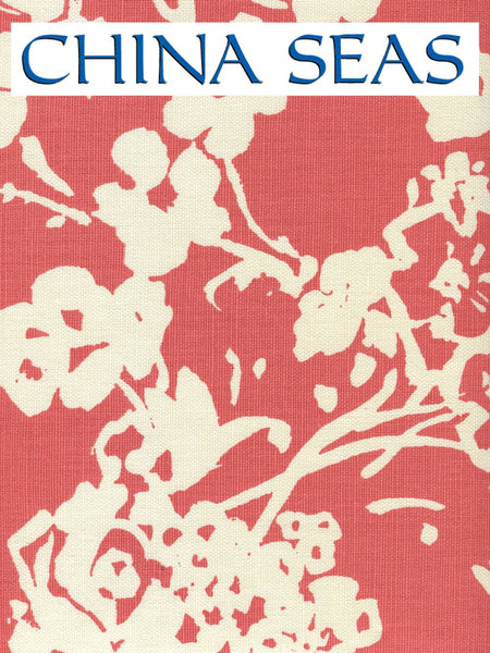 Silhouette Reverse Coral on Tint Sample Fabric 