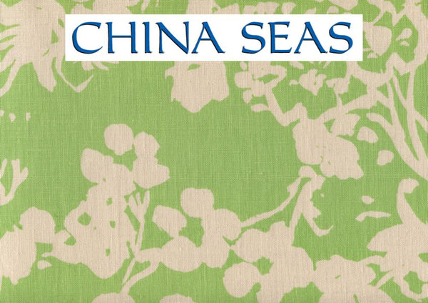 Silhouette Reverse New Jungle on Tan Sample Fabric 