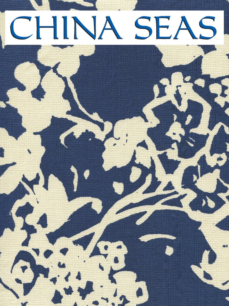 Silhouette Reverse New Navy on Tint Sample Fabric 