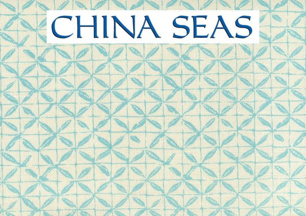 Sunnyjim All Over Turquoise on Tint Sample Fabric 