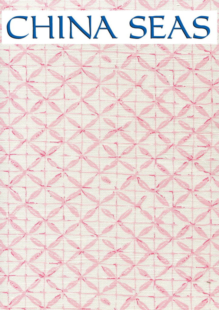 Sunnyjim All Over Two Color Pinks on Light Tint Sample Fabric 