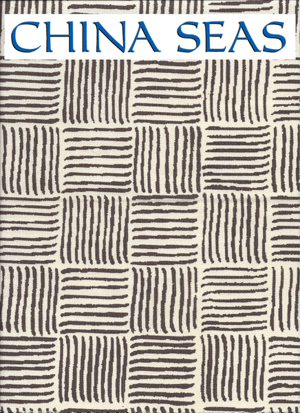 Textura Brown Brown on Tinted Linen Sample Fabric 