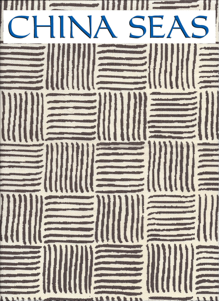 Textura Brown Brown on Tinted Linen Sample Fabric 