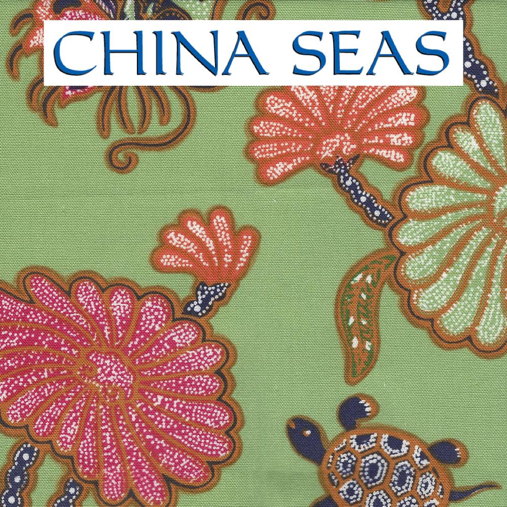 Turtle Batik Turtle Green Sample Fabric 