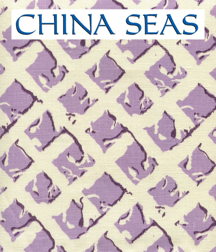 Twigs Lavender Purple Sample Fabric 