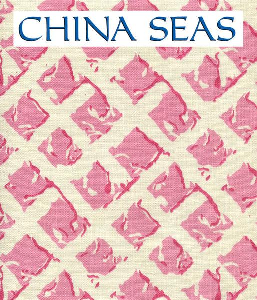 Twigs Dark Pink Sample Fabric 