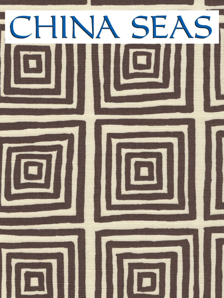 Ziggurat Brown on Tint Sample Fabric 