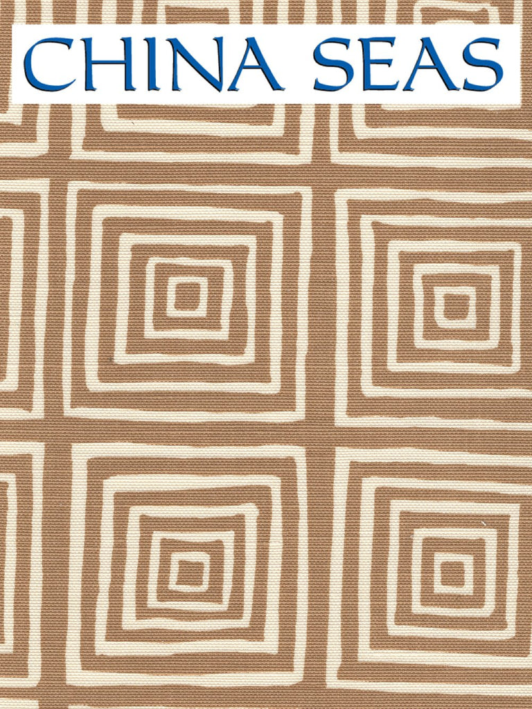 Ziggurat Reverse Camel II on Tint Sample Fabric 