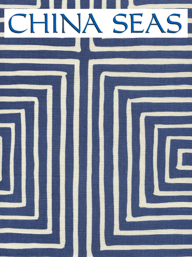 Ziggurat Reverse Orange on Tint Sample Fabric 