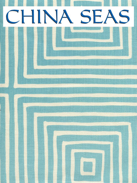 Ziggurat Reverse Large Scale Taxicab on Tint Sample Fabric 