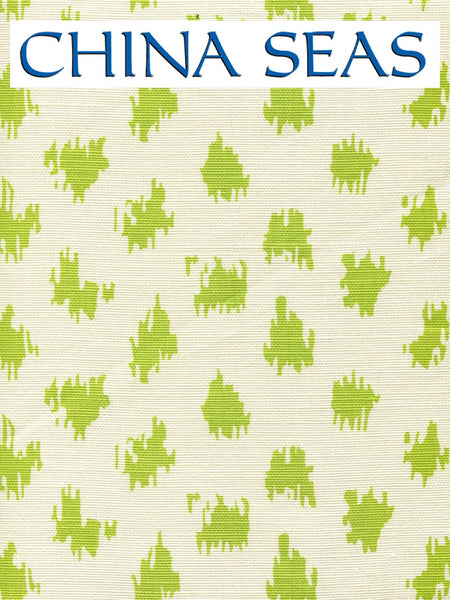 Zizi Spot Chartreuse on Tint Sample Fabric 