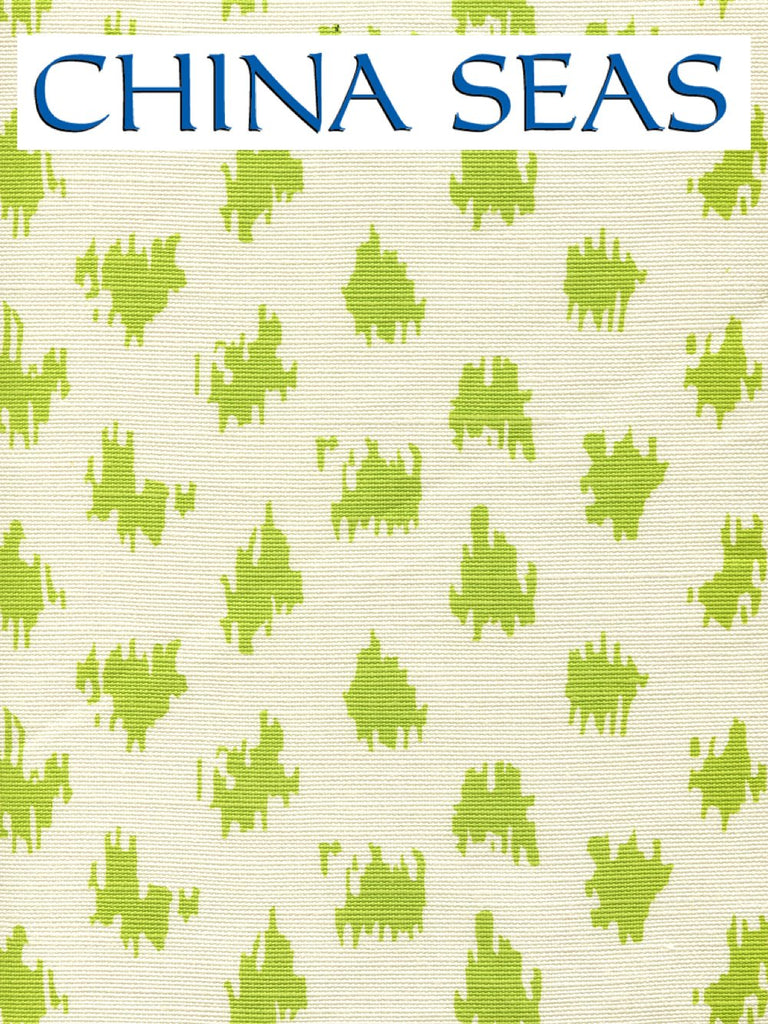 Zizi Spot Chartreuse on Tint Sample Fabric 