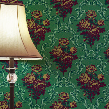 Patricia's 1950's Damask Mid-Century Modern | Architectural Wallcoverings
