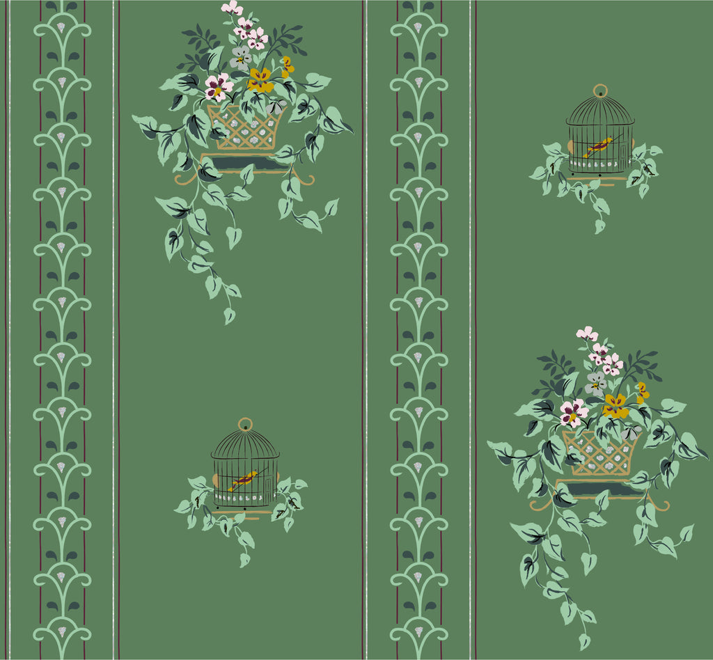 Edith's Authentic Vintage 1950's Wallpaper