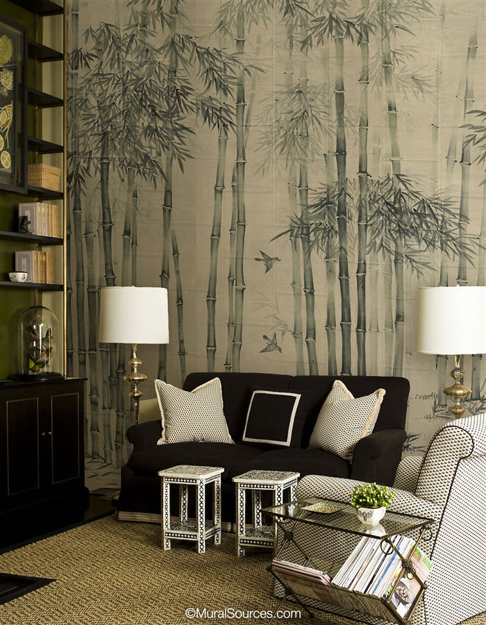 Stourton Forest by Et Cie Wall Panels - Designer Wallcoverings and Fabrics