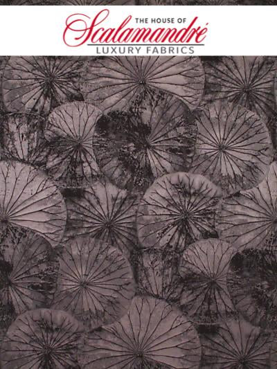 LOTUS - FUDGE - FABRIC - E7LOTU-080 at Designer Wallcoverings and Fabrics, Your online resource since 2007