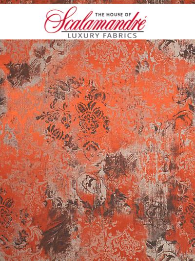 INCONTRI - BRANDY WINE - FABRIC - E7INCO-110 at Designer Wallcoverings and Fabrics, Your online resource since 2007