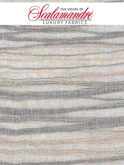 SACO E LUREX SHEER - RAME - FABRIC - E7SACO-110 at Designer Wallcoverings and Fabrics, Your online resource since 2007