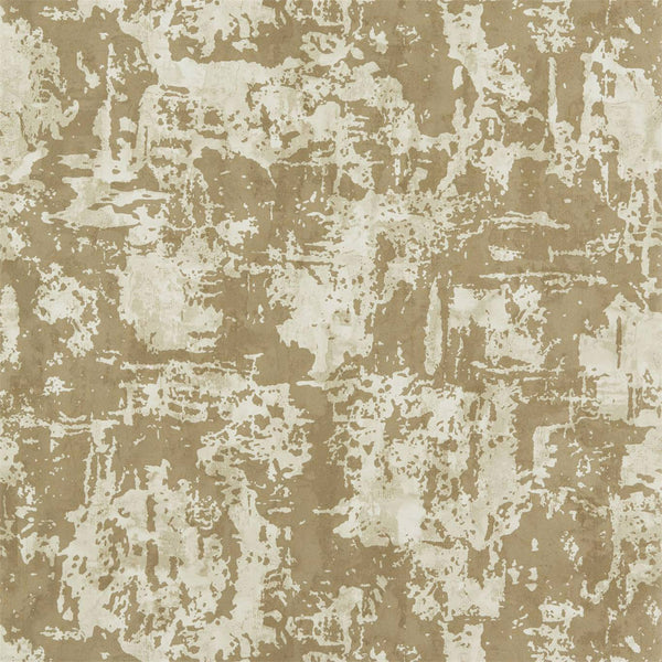 Anthology - Anthropic Sandstone / Gold Wallcovering | Harlequin
