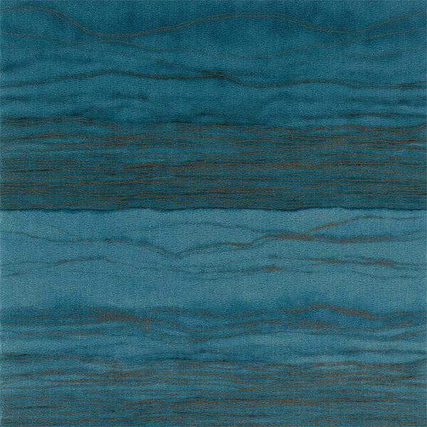 Anthology - Metamorphic Lapis / Copper Wallcovering | Harlequin