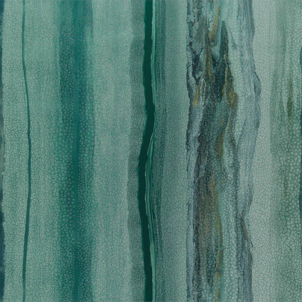 Anthology - Vitruvius Chrysocolla / Apatite Wallcovering | Harlequin